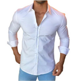 CAMISA SOCIAL SLIM FIT ROSA