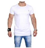 CAMISETA LISA LONG LINE MASCULINA