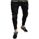 Calça Jeans Destroyed MFit Preto