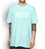 Camiseta Masculina Grizzly Cinza