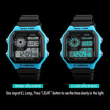 Relógio Sport com LED Digital Multifuncional