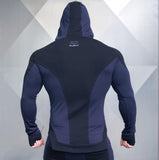 Blusa Masculina Atletic Slim com Zíper Deslocado